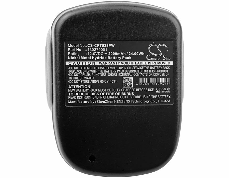 Batteria di ricambio per Craftsman 11538, 315.11538, numero di parte 130279001