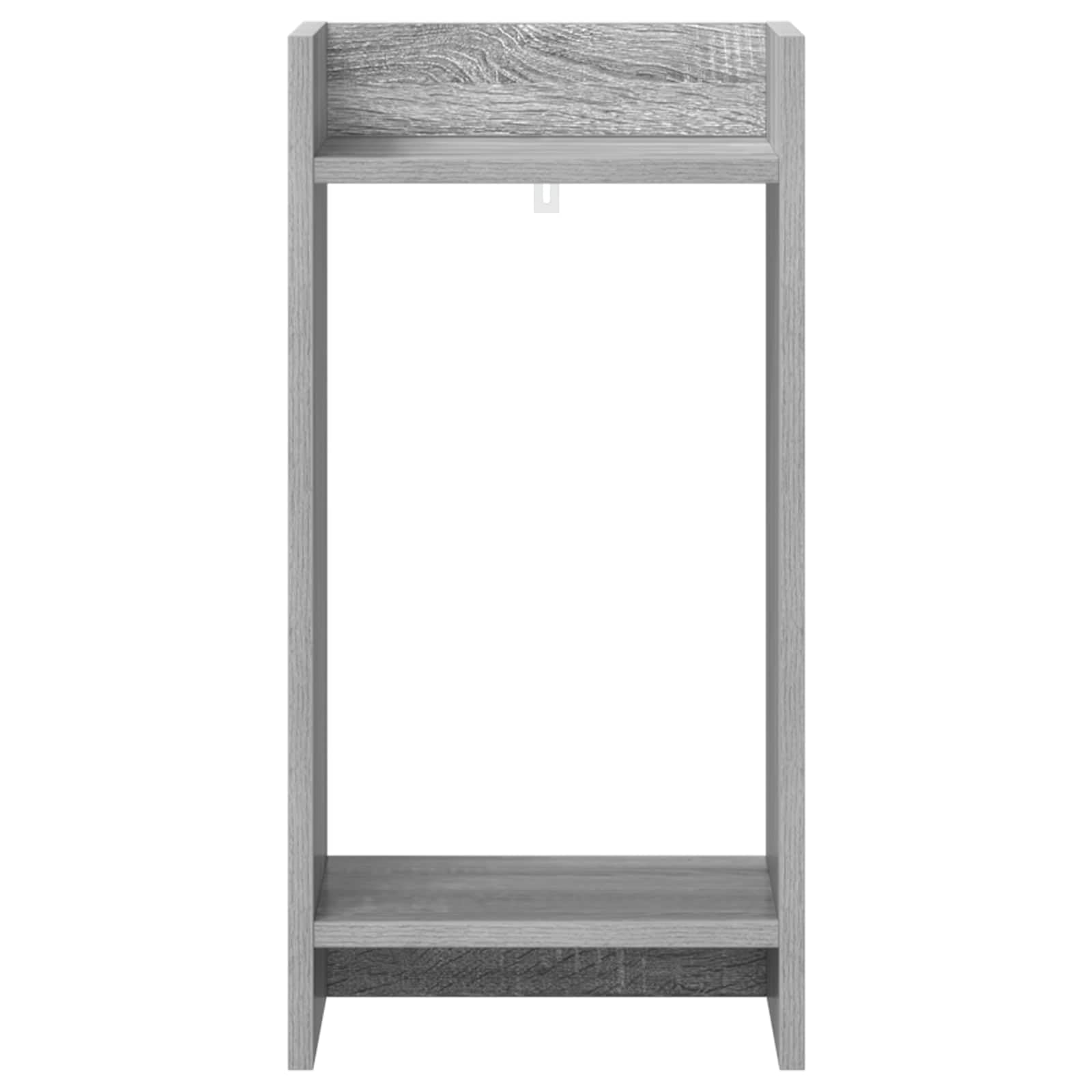 Pflanzenständer 2 Stk. Graues Sonoma 30 x 30 x 60 cm Holzwerkstoff Indoor Dekoration Raumaufteilung Platzsparend Blumentreppe Balkon Wohnzimmer