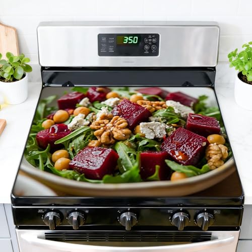 Stove Top Covers for Electric Stove Fresh Beetroot Arugula Salad
