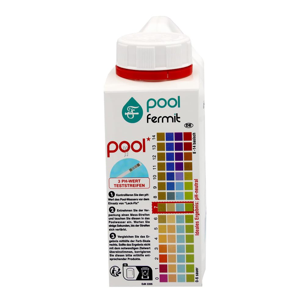 Fermit Dichtmittel Leck-Fix 1L Kanister 50m³ bis 60m³ für Pools