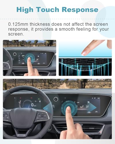 Image of CDEFG 2PCS for 2024 2025 2026 Buick Envista Screen Protector for 2024-2026 Buick Encore GX /Buick Envista Avenir /Sport Touring /Preferred Accessories,HD Clear Anti Glare