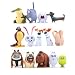 PLUSHUNIVERSE 14 PCS The Secret Life of Pets PVC Movie Toy Collection Gift