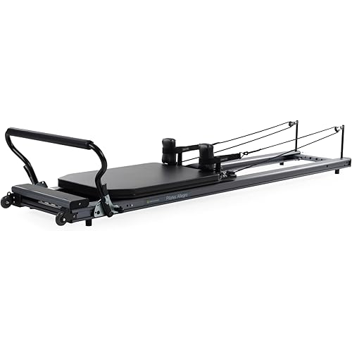 Balanced Body Allegro Stretch Pilates Reformer, Workout Equipment and Pilates Exercise Equipment for Home or Studio