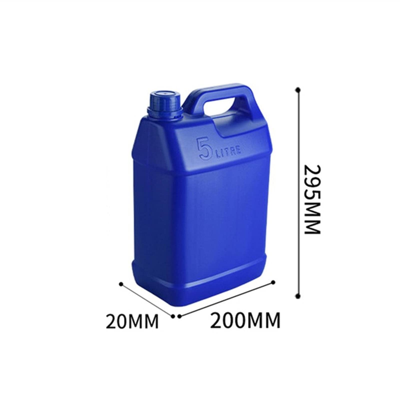 Cubo de Gasolina Contenedor de Gasolina Barril de Aceite de Gasolina Latas de Gasolina para automóviles Latas de Gasolina con tapón de Rosca Lata de Gasolina de
