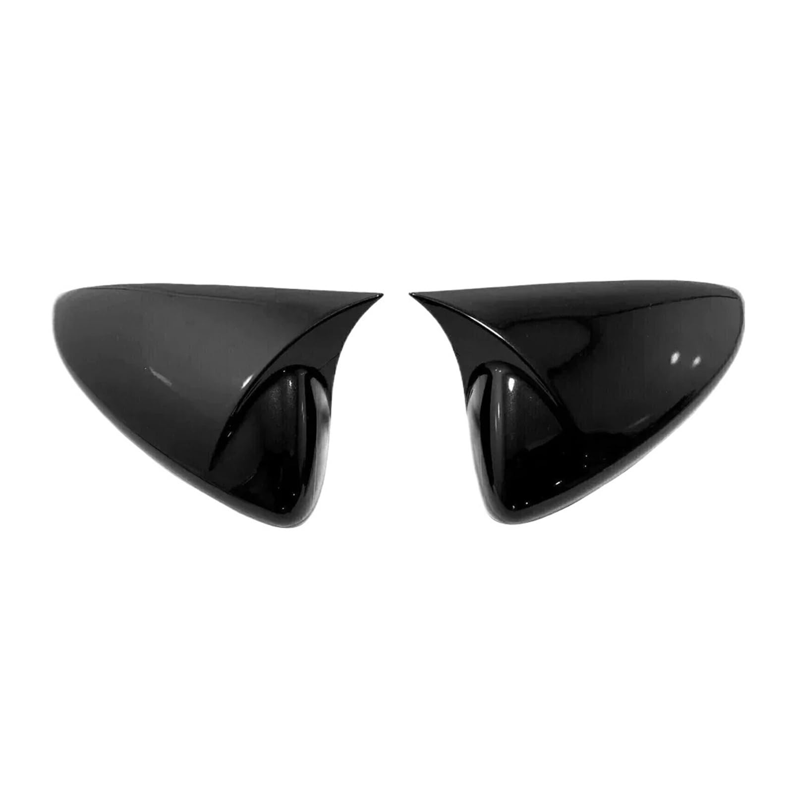 Compatible for Mazda CX-50 CX50 2022-2024 Car Sticker Rearview Side Mirror Cover Wing Cap Exterior Door Rear View Case Trim Carbon Fiber(Gloss Black)