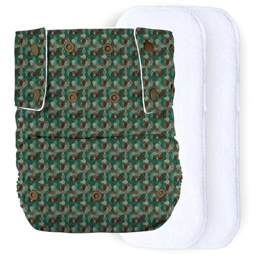 Bumberry Reusable Cloth Diaper For Adults "XL" (Waist Size 36-42 inch) Senior Washable for Older Men & Women with 2 Wet Free Four Layer Inserts for Day & Night Incontinence & Bedwetting, (Camoe) (B0CST14JXH) Amazon Price History, Amazon Price Tracker
