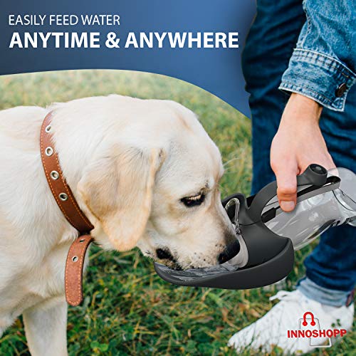Dog Water Bottle - Portable Travel Dog Water Dispenser Including Carabiner & Waste Bag Dispenser - Leak Proof & BPA Free… - Image 5