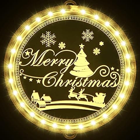 Lumière de Fenêtre Décorative de Noël Cover