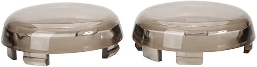 Miniatura 4 de Onmi cubiertas de lente ahumado turn signal para Harley-Davidson paquete de 2, Humo