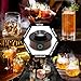 Electric Whiskey Smoker Kit with Torch, Best Whiskey Gifts for Men, 6 Wood Chips – Infuse Rich Smoky Flavors in Bourbon Old Fashioned & Cocktails, Birthday Gifts for Dad, Husband (Butane Not Included)