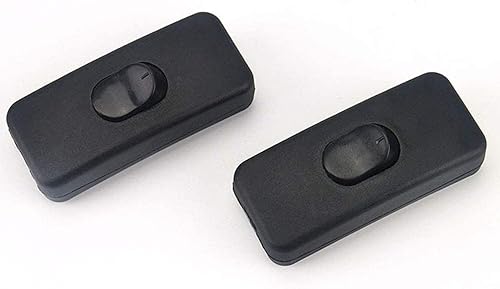 Miniatura 2 de TAODAN Interruptor de lámpara de mesa para dormitorio, barco, a mitad de camino, interruptor de cable de luz de escritorio momentáneo, interruptor