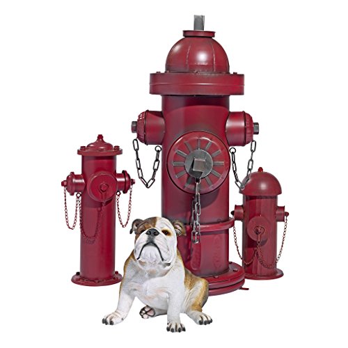 Design Toscano FU68858 Medium Metal Replica Fire Hydrant thumb #5