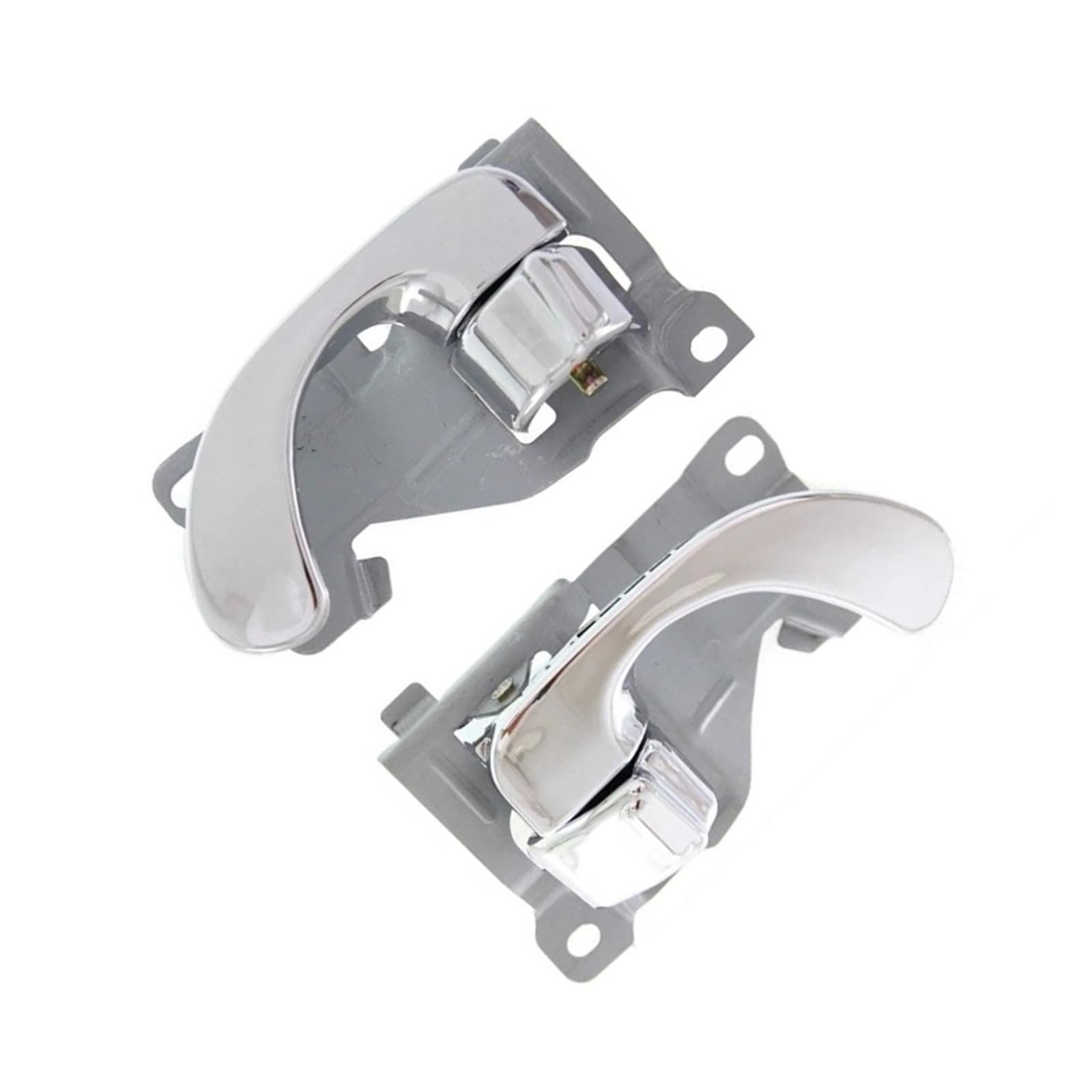 Mashrgx 1 Pair Lh Andrh For Mitsubishi For Mirage For Galant For Lancer 1997 1998 1999 2000 2001 2002 Chrome Interior Inner Door Handle Cw724402(1 Pair Lh Andrh)