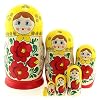 Azhna 7 stuks 19 cm Souvenir Matroschka Home Decor Collection Classic Style Nesting pop met de hand geschilderde…