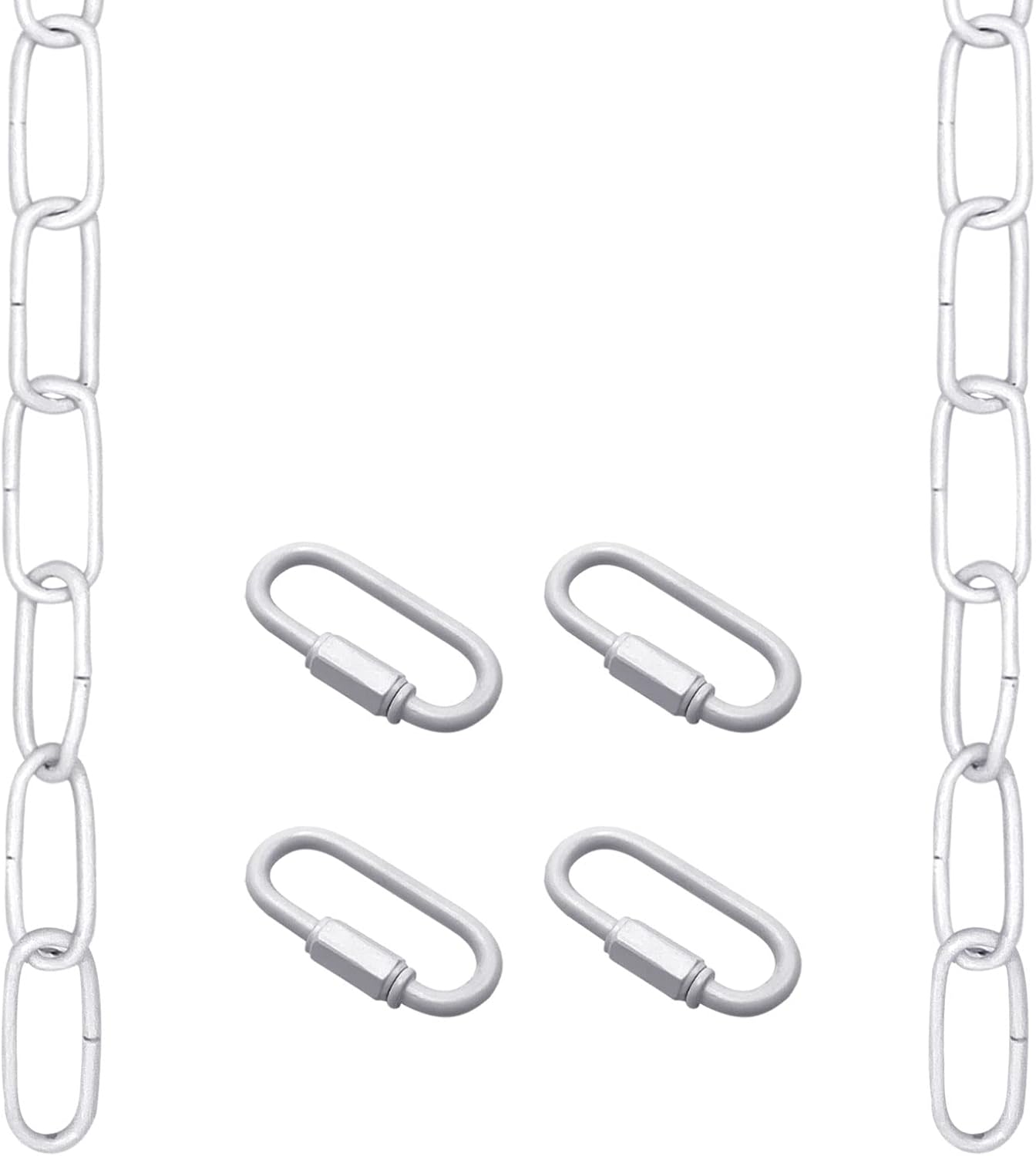 ECUDIS 6 Feet Pendant Light Fixture Chain, Lighting Hanging Chain Extension with