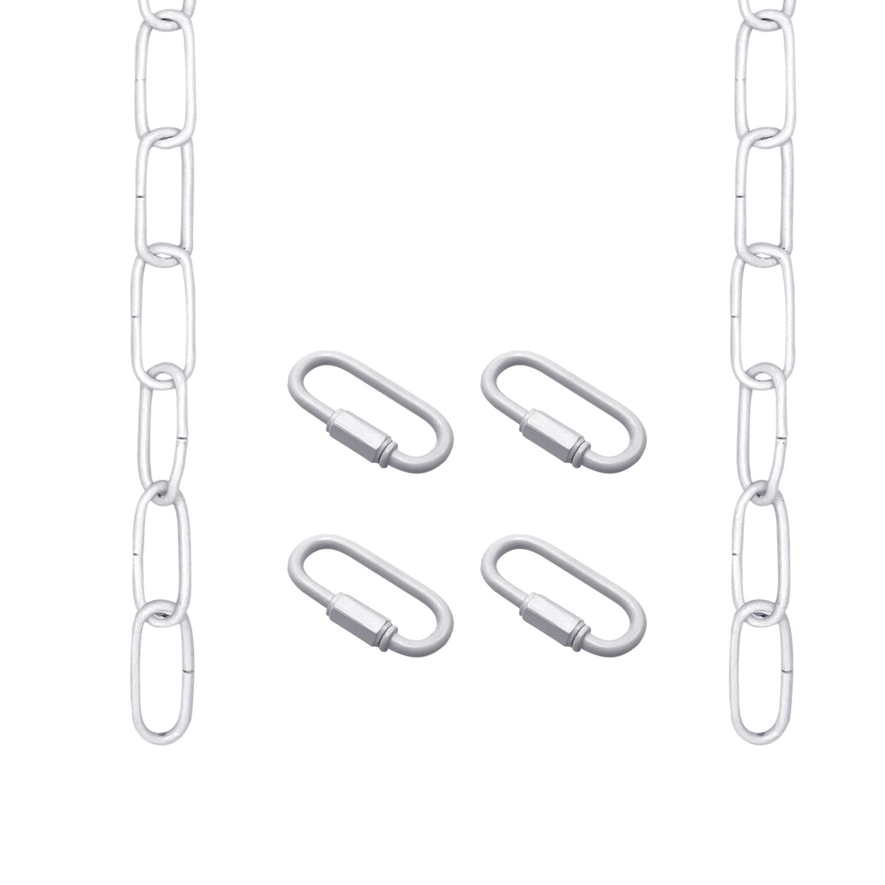 ECUDIS 6 Feet White Pendant Light Fixture Chain