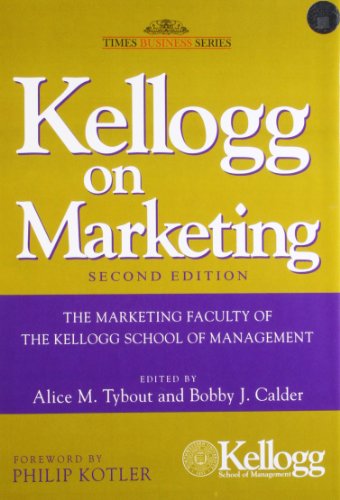 Kellogg on Marketing 8126528419 Book Cover