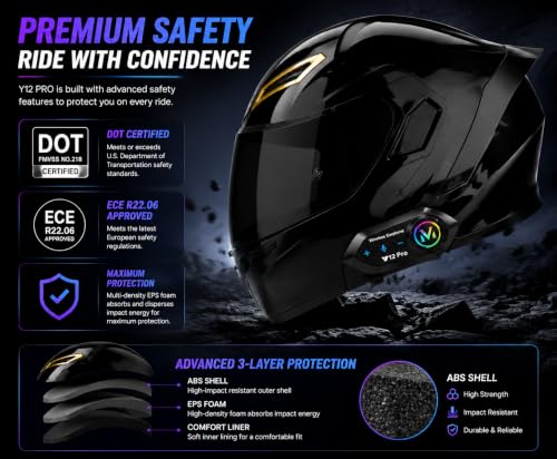 Auftgut Bluetooth Modular Helmet