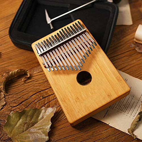 Pouce Piano 17-clé Bamboo Kalimba Thumb Piano Marimba avec étui de Protection Autocollants Tuning Marteau pour Les… - Les Beatles, Paul McCartney, John Lennon, RIngo Starr, George Harrison Pouce Piano 17-clé Bamboo Kalimba Thumb Piano Marimba avec étui de Protection Autocollants Tuning Marteau pour Les… – Image 4