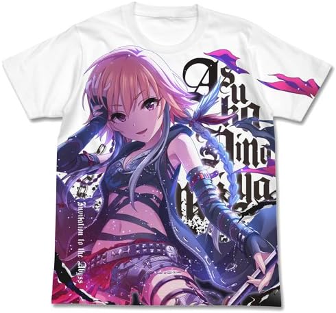 Amazon Co Jp アイドルマスター シンデレラガールズ 深淵への招待 二宮飛鳥フルグラフィックtシャツ ホワイト Lサイズ ホビー 通販