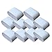 10pcs / pack Simple Solide Montre-Bracelet Affichage Pad Portable Faux Velours Montre Oreiller Élégant Minimaliste Boîte De Rangement Bracelet Coussin-États-Unis, 10pcs Gris