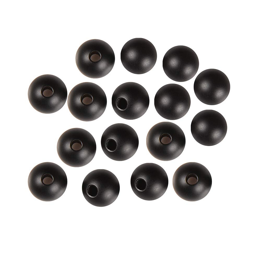 Koraliki z mosiężnym rdzeniem, Czarne onyksowe okrągłe luźne koraliki 2,0 mm, duży otwór 6/8/10 mm, matowe/gładkie, 100 szt.(10mm)