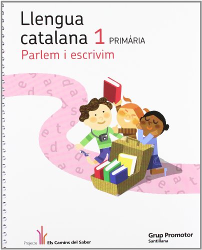 Portada de Llengua 1º Primaria els Camins del Saber Ed 2011 Catala