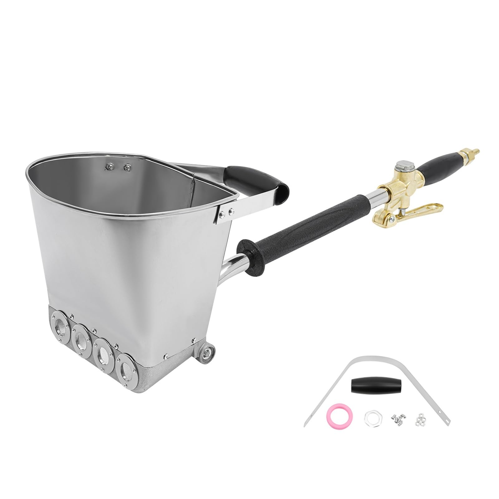 Macchina per intonacatura, pistola a mortaio 4 getti 3,5 l, intonaco
