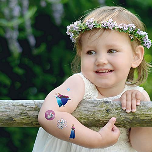 Godson Princess Tattoos 4Sheets Fake Temporary Tattoos For Kids Women Adults Party Favors Birthday Decorations, 4 Count (Pack Of 1) #TOP6