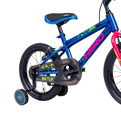 Hero Pico 16T Kids Bike Blue 10.5" Steel Frame - Image 7