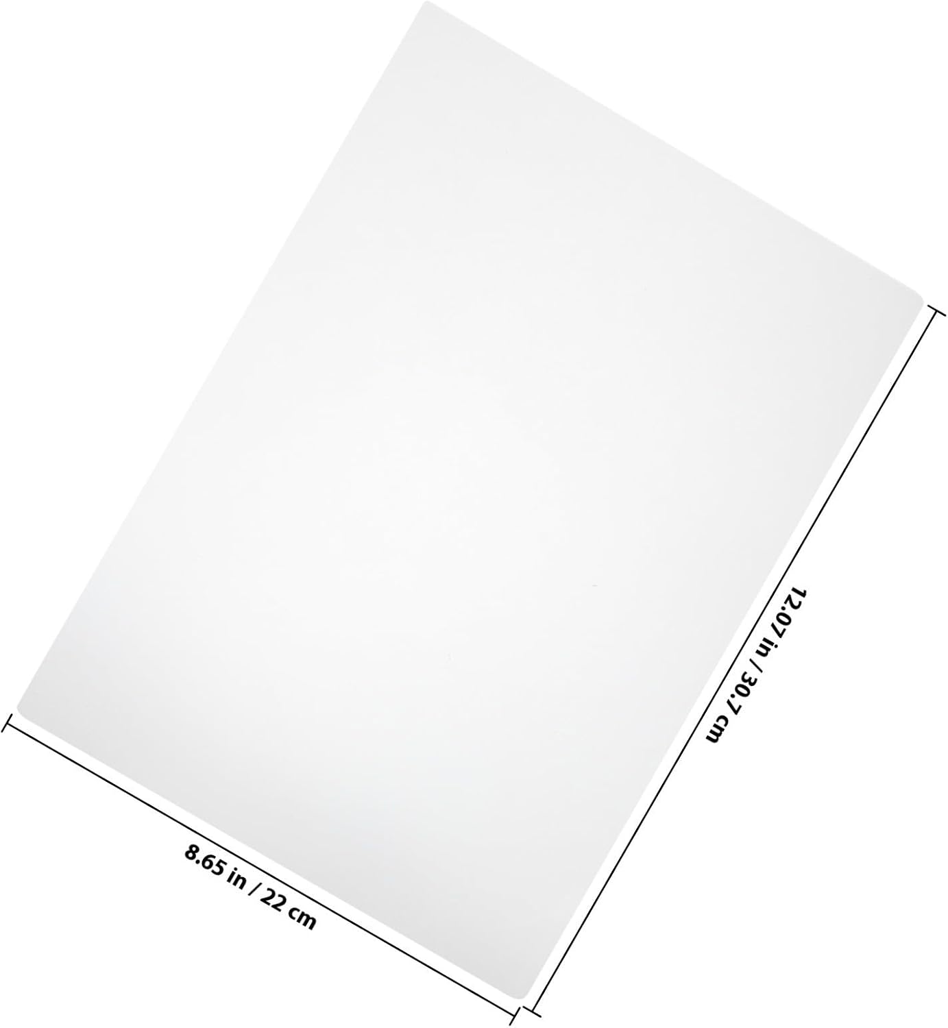 HEMOTON 100 Sheets A4 Laminating Film Sheets 60 Micron Waterproof Photo Protective Laminating Supplies for Document and Photo Lamination