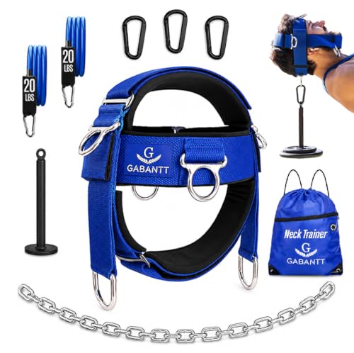 G Gabantt Neck Trainer & Weight Lifting Kit