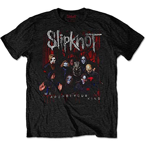 Image of Rock Off Slipknot WANYK Unisex T Shirt. Group T-Shirt (X Large)