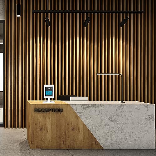 Mount-It! iPad Kiosk Stand, Anti-Theft Locking Countertop Enclosure & 360° Rotating Base, Retail POS & Check-in Stand for iPad Pro, iPad Air & Gen 7–11 (A16), White by Mount-it! - Image 9