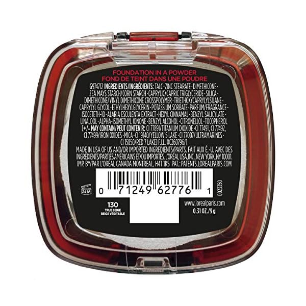 LOreal-Paris-Infallible-Fresh-Wear-Foundation-in-a-Powder-Up-to-24H-Wear-True-Beige-031-oz L'Oreal Paris Makeup Infallible Fresh Wear Foundation in a Powder, Up to 24H Wear, Waterproof, True Beige, 0.31 oz.