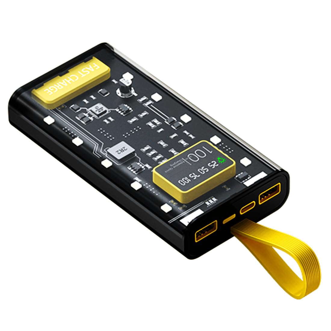 IKALL IKPB10M 20W Fast Charging 10000 mAh Power Bank with Dual USB Output and Type C Input | Fast Power Delivery and Digital Display (Black) IKALL IKPB10M 20W Fast Charging 10000 mAh Power Bank with Dual USB Output and Type C Input | Fast Power Delivery and Digital Display (Black)