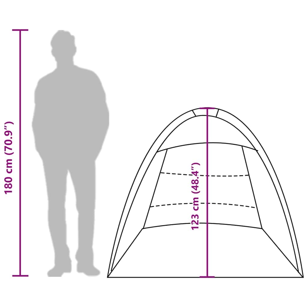 Mangloder Strandzelt Personen wasserdicht leicht kompakt für Garten, Camping, Strand, Wandern und Outdoor Aktivitäten in Seegrün, Winddicht, einfach auf- und abbaubar, inklusive Tragetasche