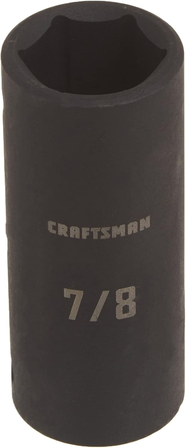 CRAFTSMAN Deep Impact Socket, SAE, 1/2-Inch Drive, 7/8-Inch (CMMT16063) : Everything Else