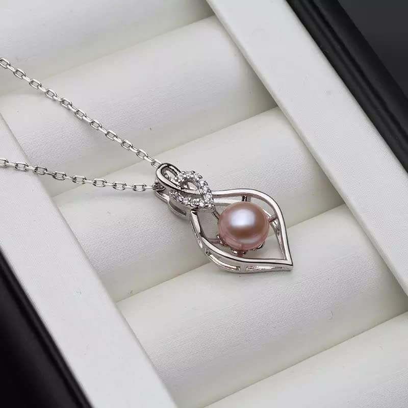Collier perle authentique coeur d'eau douce naturel d'exception - 3