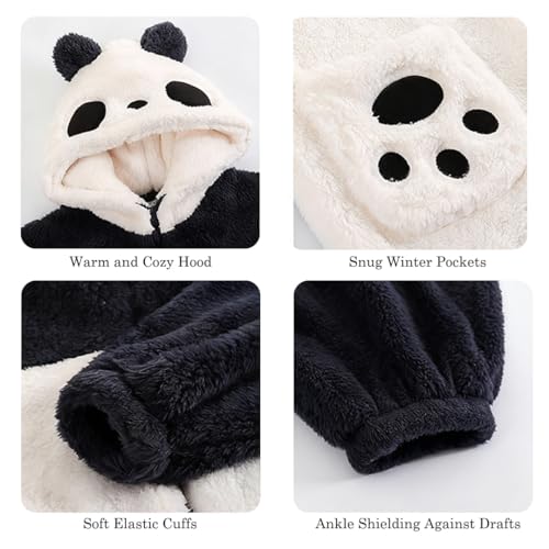 Pyjama combinaison panda, le déguisement douillet idéal pour Halloween