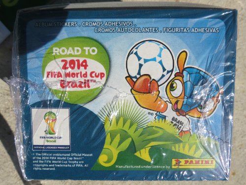 2013 Panini 'Road to the 2014 World Cup' Soccer Sticker box (50 pk)