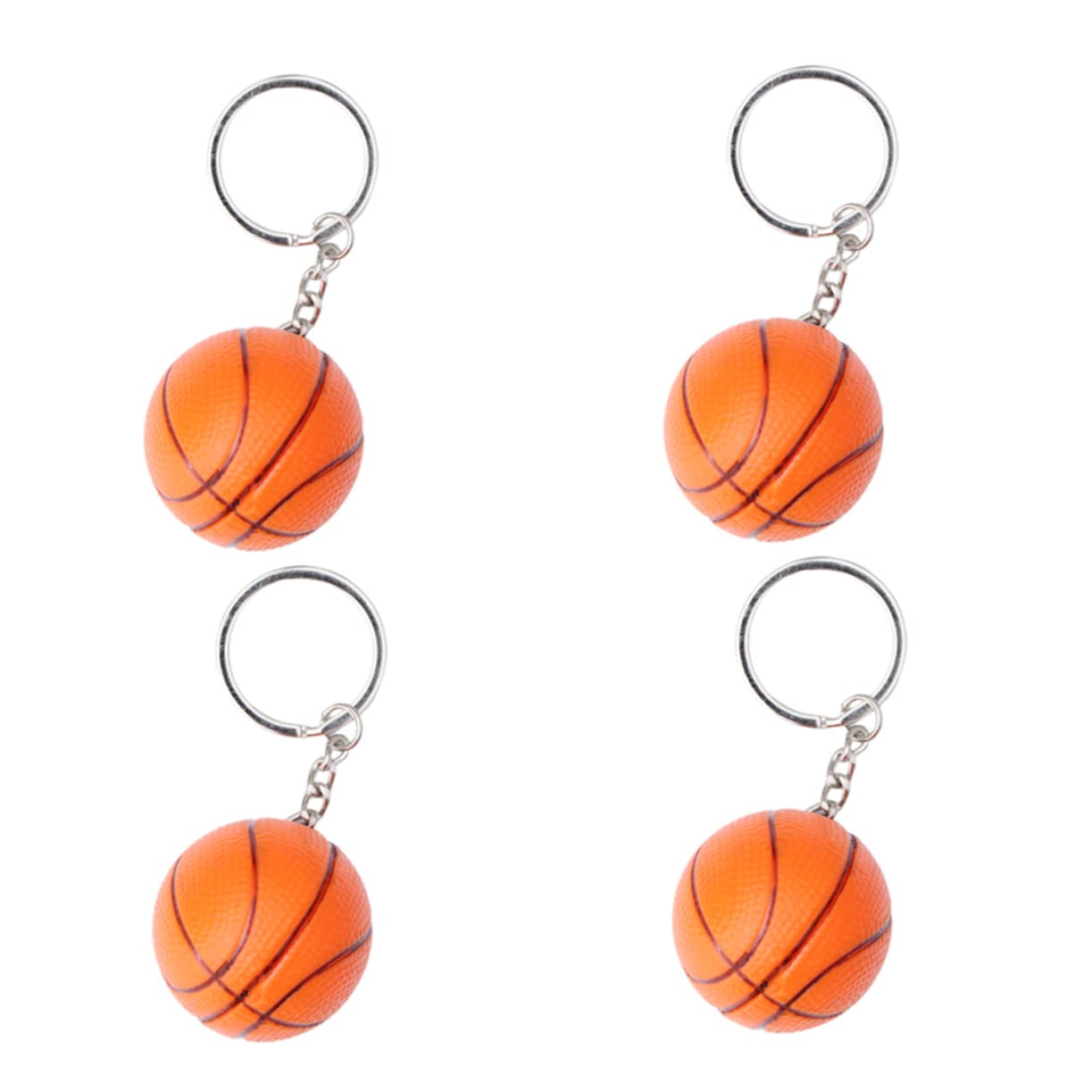 CLISPEED 20 Pz Portachiavi Sportivo La Festa di Basket Favorisce di Basket Portachiavi Mini con Palloni Sportivi Sportivi Souvenir Pu Bambino