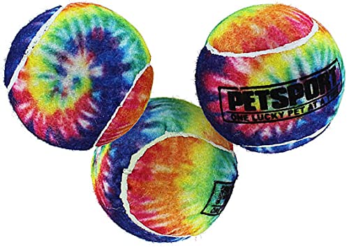 PetSport: - Tie Dye Squeak Ball Toy for Dogs, 6 cm (Pack of 3), Non-Toxic Ball Toy for Dogs, Ultimate Playtime Companion for Your Beloved Pet (B09K4B9WSP) Amazon Price History, Amazon Price Tracker