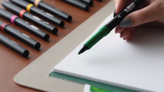Feutre de coloriage Intensity pointe fine - Assortis - BIC