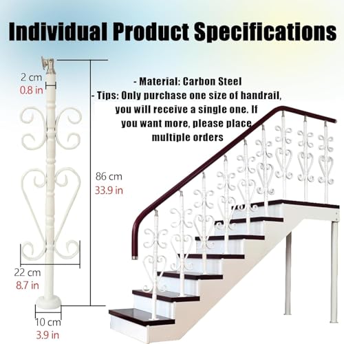 Rambarde réglable en acier inoxydable de qualité supérieure pour balcon chic - 3