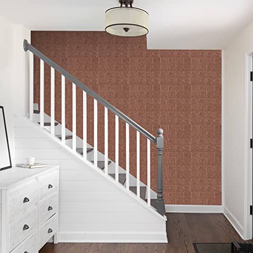 3D Wall Panels Peel and Stick 3D Brick Wallpaper Peel and Stick Faux Stone Wall Panel Foam Brick Self-Adhesive 3D Wallpaper Faux Brick Paneling