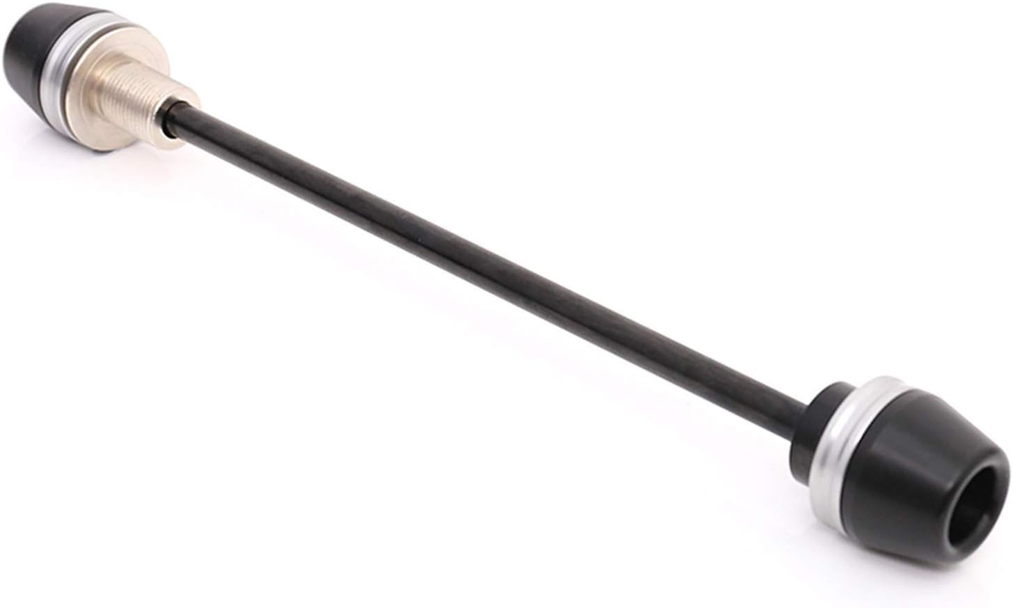 MC MOTOPARTS Compatible with CBR600RR / ABS 2007-2008 Titanium Front Wheel Axle Fork Sliders Protectors Crash Protector