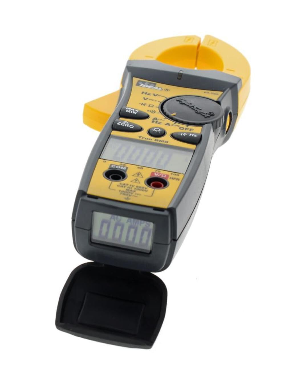IDEAL INDUSTRIES INC. 61-765 660 Amp TightSight Clamp Meter AC/DC with TRMS, True RMS Current and Voltage, CATIII for 1000v, CATIV for 600v