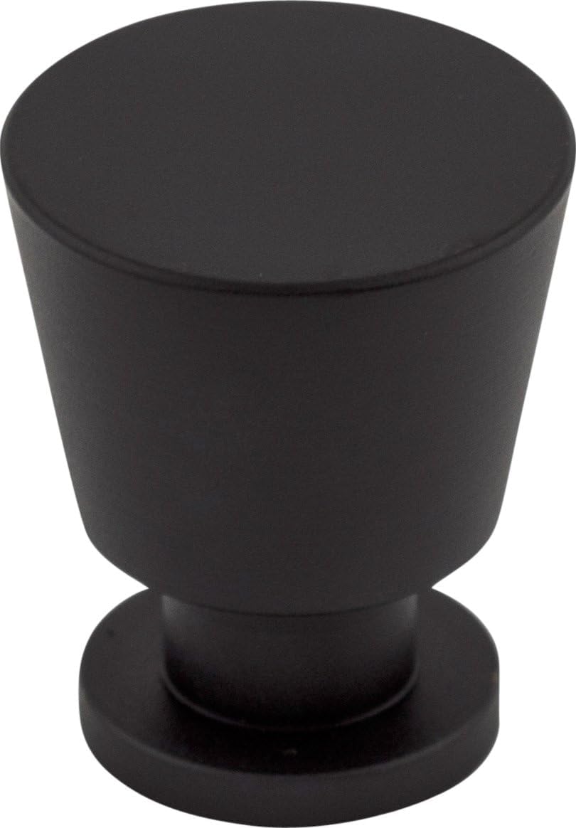 Top Knobs M551 Nouveau II Collection 7/8" Rocks Knob, Flat Black