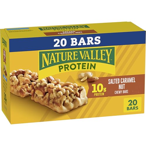 Image of Nature Valley Protein Salted Caramel Nut Chewy Bars 20 Count